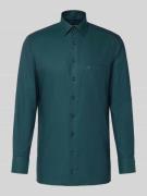 OLYMP Modern Fit Businesshemd mit Kentkragen Modell 'NEW KENT' in Dunk...