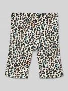 s.Oliver RED LABEL Slim Fit Radlerhose aus Baumwoll-Elasthan-Mix in Ec...