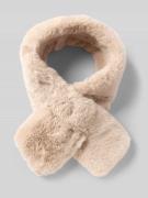 Kurt Beines Stola aus Kunstfell mit Schlaufe in Beige, Größe 1