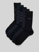 BOSS Socken aus Baumwoll-Mix im 5er-Pack in Marine, Größe 40-46