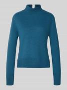 Tom Tailor Regular Fit Rollkragenpullover aus Baumwoll-Kaschmir-Mix in...