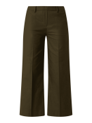 Marc O'Polo Culotte mit elastischem Bund in Khaki, Größe 40