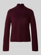 Tom Tailor Loose Fit Strickpullover aus Viskose-Mix in Rot Melange, Gr...