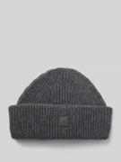 Knowledge Cotton Apparel Mütze aus echter Lammwolle Modell 'Low' in An...