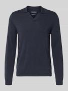 Marc O'Polo Regular Fit Strickpullover aus Baumwoll-Schurwoll-Mix in M...