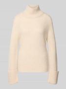 Selected Femme Regular Fit Rollkragenpullover aus Woll-Alpaka-Mix Mode...