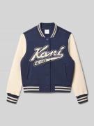 KARL KANI College-Jacke mit Druckknopfleiste in Blau, Größe 122