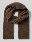 Marc O'Polo Schal aus Woll-Alpaka-Mix in Dunkelbraun, Größe 1