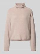 Marc O'Polo Relaxed Fit Rollkragenpullover aus Woll-Mix in Stein, Größ...