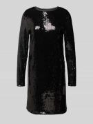 BOSS Orange Minikleid mit V-Ausschnitt Modell 'DALENTIN' in Black, Grö...