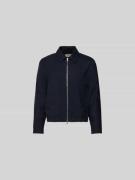 Officine Générale Jacke mit Kentkragen in Dunkelblau, Größe L