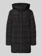 Only Regular Fit Steppjacke mit Kapuze Modell 'LINA' in Black, Größe L