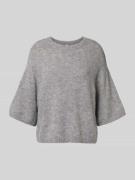 Only Regular Fit Strickpullover mit Woll-Anteil Modell 'GILA' in Mitte...