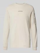 G-Star Raw Sweatshirt mit Reißverschlusstasche am Ärmel in Offwhite, G...