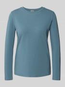 MM Slim Fit Langarmshirt aus Baumwoll-Mix Modell 'CRIS' in Hellblau, G...