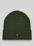 SAVE THE DUCK Mütze in Strick-Optik mit Logo-Applikation Modell 'Lou' ...