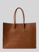 Coccinelle Hand Bag mit Logo-Prägung Modell 'Myrtha' in Cognac, Größe ...