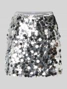 Pieces Eng anliegender Mini-Rock mit Paillettenbesatz Modell 'MALOU' i...