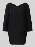 Apricot Longsleeve mit 3/4-Ärmel in Black, Größe L