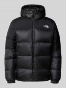 The North Face Daunenjacke mit Label-Stitching in Black, Größe XL