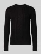 Jack & Jones Strickpullover mit gerippten Abschlüssen Modell 'PAUL' in...