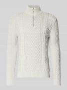 Tommy Jeans Regular Fit Strickpullover aus reiner Baumwolle in Hellgra...