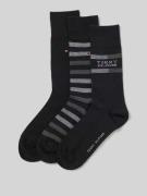 Tommy Hilfiger Socken aus Baumwoll-Mix im 3er-Pack in Black, Größe 39-...