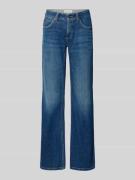 Cambio Flared Jeans mit 5-Pocket-Design Modell 'FABIENNE' in Blau, Grö...