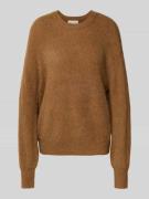 MSCH Copenhagen Relaxed Fit Strickpullover mit Alpaka-Anteil Modell 'G...