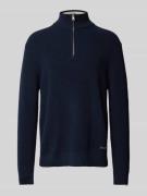 Gant Troyer mit Label-Patch in Marine, Größe XXXL