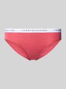 TOMMY HILFIGER Slip aus Baumwoll-Mix mit Label Print in Pink, Größe L