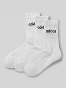 adidas Sportswear Socken mit Label-Stickerei im 3er-Pack in Weiss, Grö...