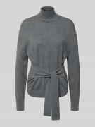 BOSS Regular Fit Strickpullover aus Schurwoll-Seiden-Mix Modell 'FALAN...