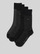Tommy Hilfiger Socken aus Baumwoll-Mix im 6er-Pack in Black, Größe 39-...