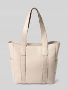 CK Calvin Klein Tote Bag in Leder-Optik in Beige, Größe 1