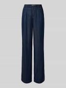 TONI Stoffhose mit Gesäßtaschen Modell 'liv' in Dunkelblau, Größe 36