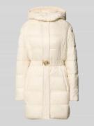 Guess Steppmantel mit Kapuze in Beige, Größe L