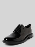 HUGO Schnürschuhe aus echtem Rindsleder Modell 'LYSANDER' in Black, Gr...