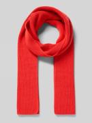 Unio Schal aus Schurwoll-Mix mit Kaschmir-Anteil in Orange, Größe 1