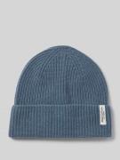 Marc O'Polo Mütze aus Woll-Mix in Hellblau Melange, Größe 1