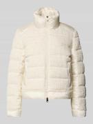 Marc Cain Steppjacke mit Stehkragen in Offwhite, Größe 36