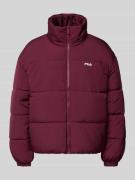 FILA Steppjacke mit Stehkragen Modell 'CIMONE' in Dunkelrot, Größe L
