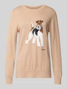 Barbour Regular Fit Strickpullover aus Baumwoll-Kaschmir-Mix in Beige,...