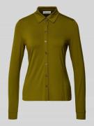 Marc O'Polo Regular Fit Langarmbluse aus Viskose-Mix in Hellgruen, Grö...