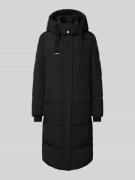 CINQUE Steppmantel mit Kapuze Modell 'COLOMBA' in Black, Größe 38