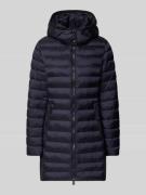 Fuchs Schmitt Regular Fit Steppmantel mit Kapuze in Marine, Größe 36