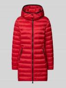 Fuchs Schmitt Regular Fit Steppmantel mit Kapuze in Rot, Größe 38