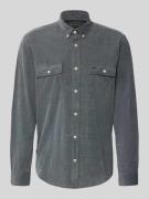 camel active Freizeithemd mit Knopfleiste in Petrol, Größe 3XL