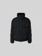 Moose Knuckles Steppjacke mit Stehkragen in Black, Größe L