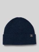 Marc O'Polo Mütze aus Woll-Mix in Marine, Größe 1